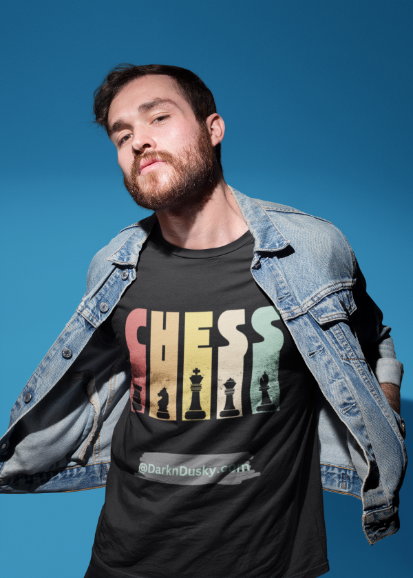 Checkmate Style – Cotton Round Neck Chess Theme T-Shirt