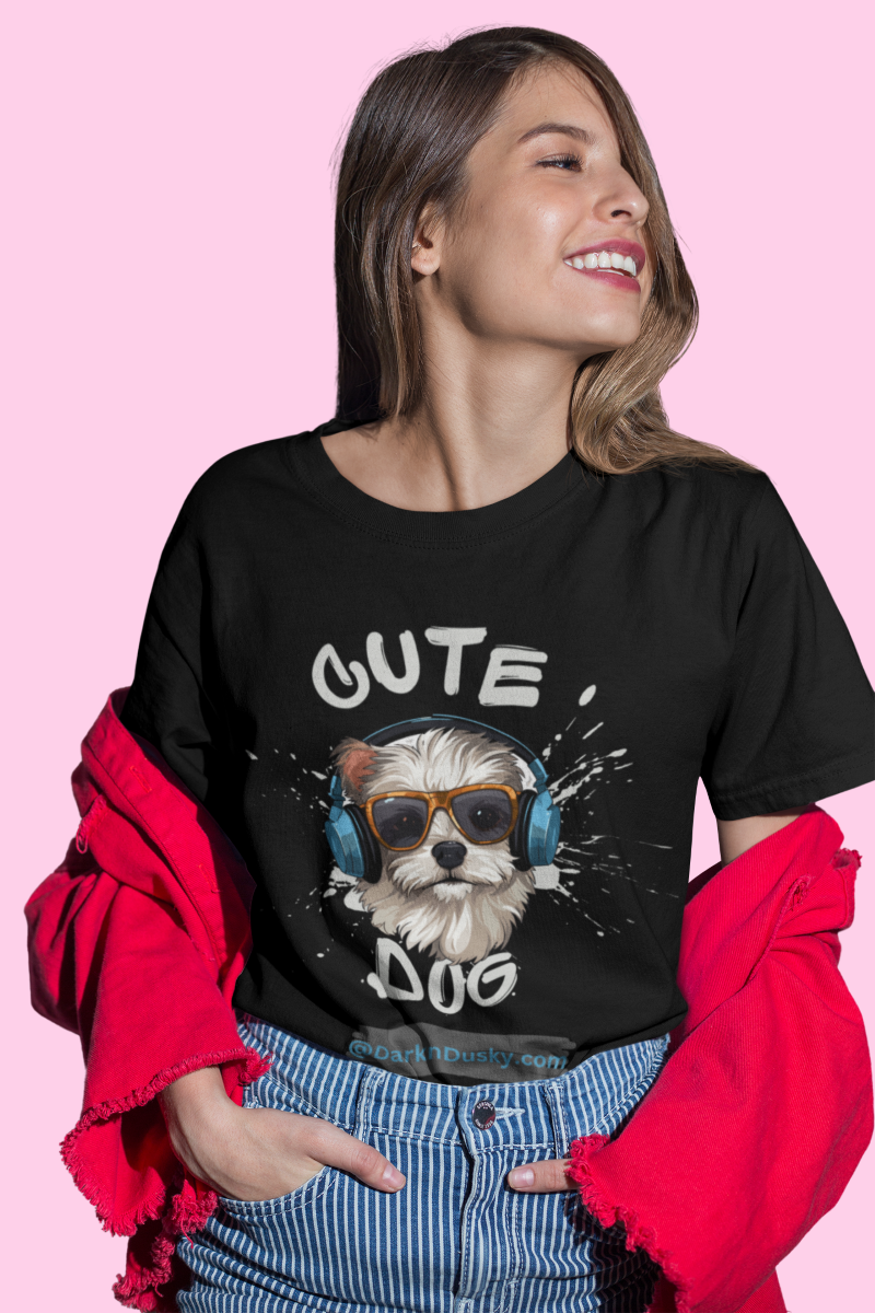 Cute Dog Oversized T-Shirt
