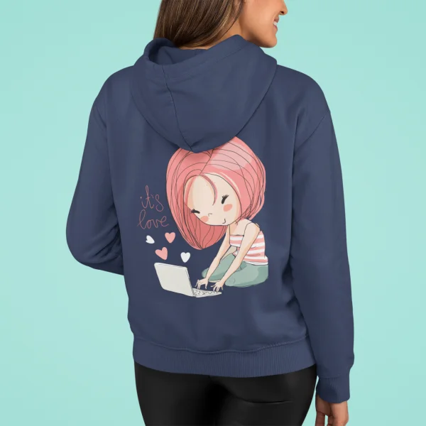 mockup-of-a-woman-showing-the-back-of-her-hoodie-in-a-studio-m763